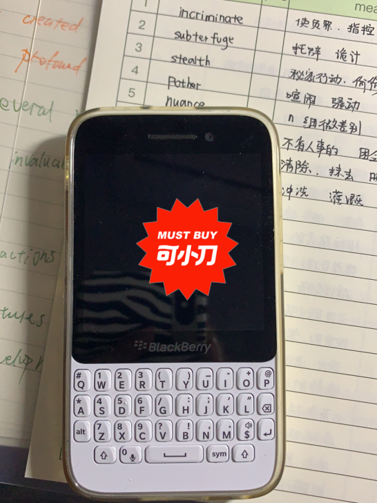 黑莓q5  转手原因 用不到 卡槽坏了，随...