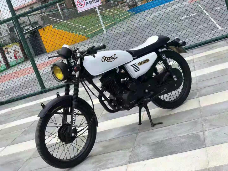 本田复古平板cg125摩托车 整车原装 内...