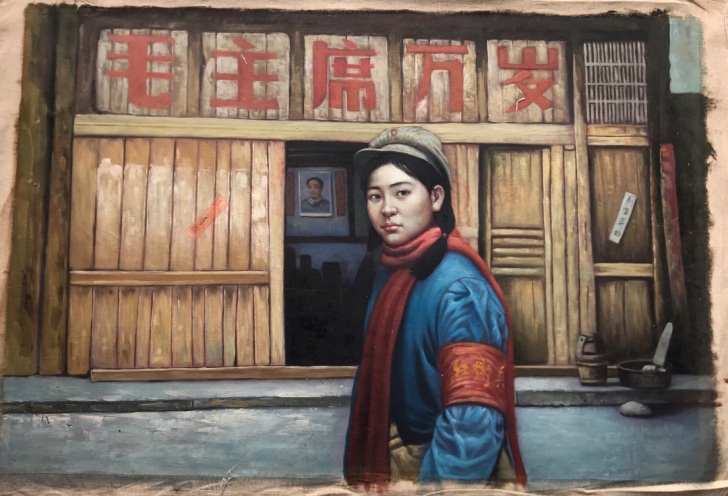 纯手绘欧式风景油画满地玄关 画芯材质：油画...