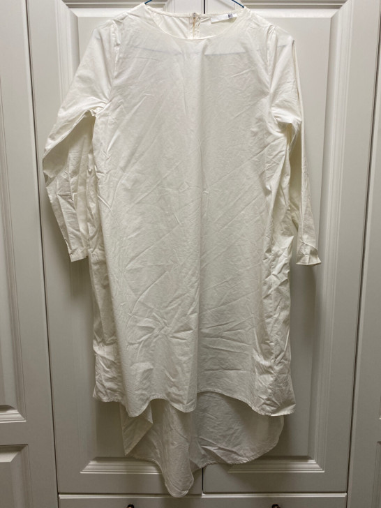 橡皮 专柜正品 白色连衣裙