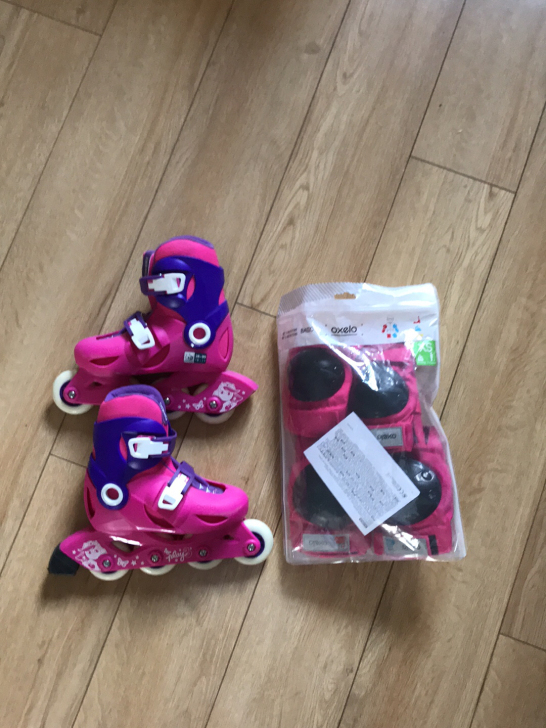 迪卡侬轮滑鞋 尺码如图 玩了两次就不玩了#...