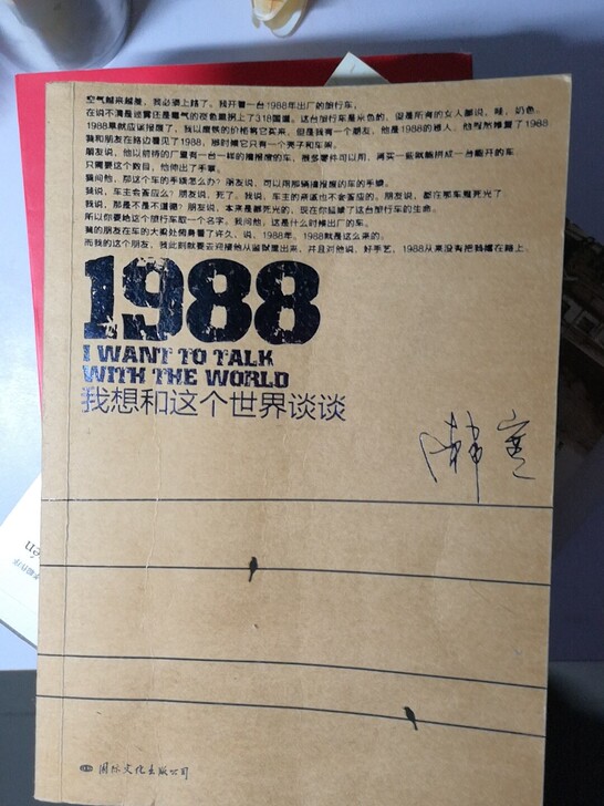 《1988，我想和这个世界谈谈》