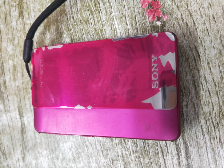 很低价出红色大气的索尼TX5滑盖数码相机,...
