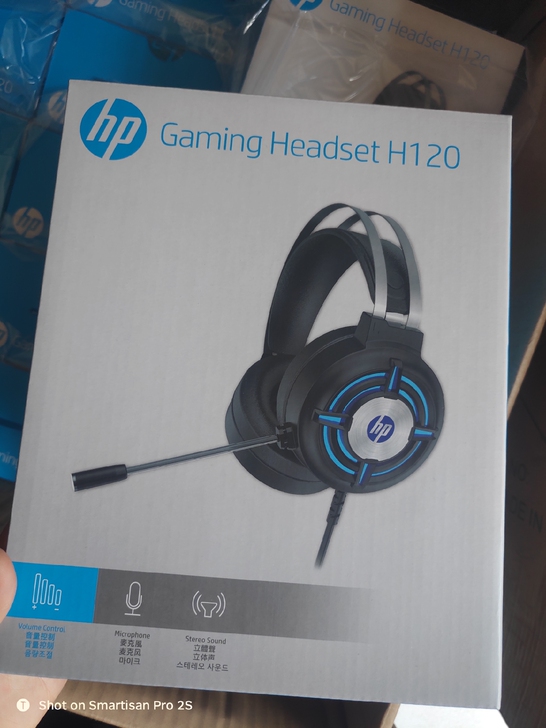 HP/惠普 H120电脑游戏耳机头戴式电竞...