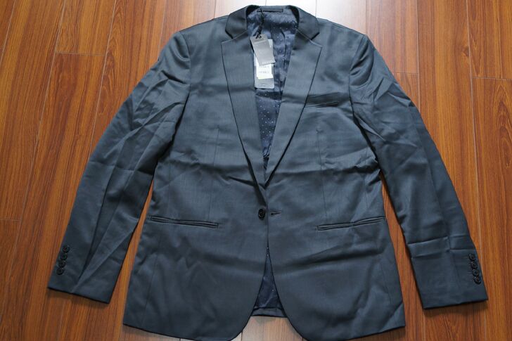 杰克琼斯男士深灰色西服 170-185码