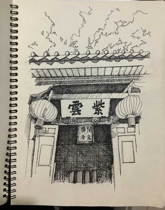 风景速写手绘定制！！