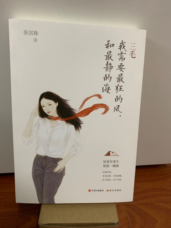三毛 我需要最狂的风和最静的海