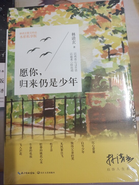 闲置了几本书，林清玄四本，《历史的绝笔》三...