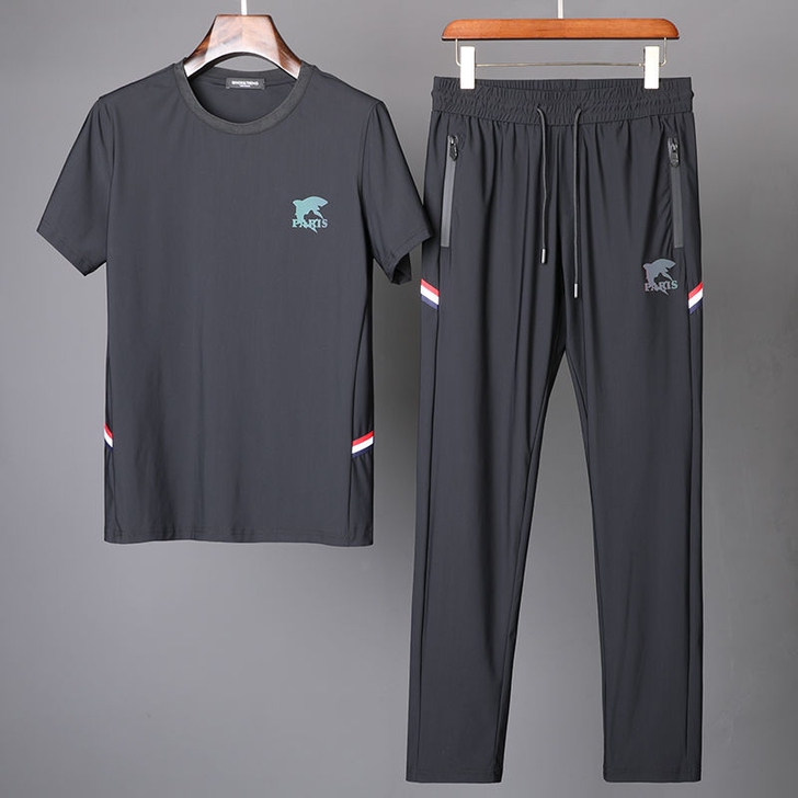 【清仓处理】运动休闲套装男夏季2021新款...