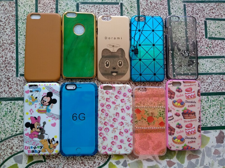 打包10个16元包邮苹果6/6s手机保护壳...