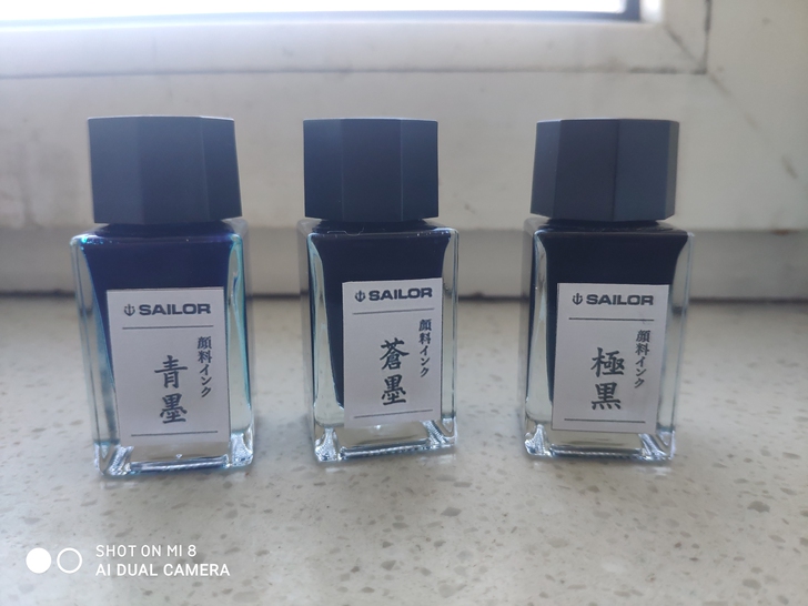 写乐墨水  青墨苍墨极黑分装整瓶！写乐sa...