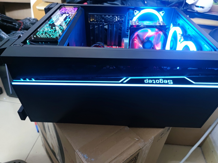 鑫谷机箱图灵1号电脑机箱台式机水冷ATX中...