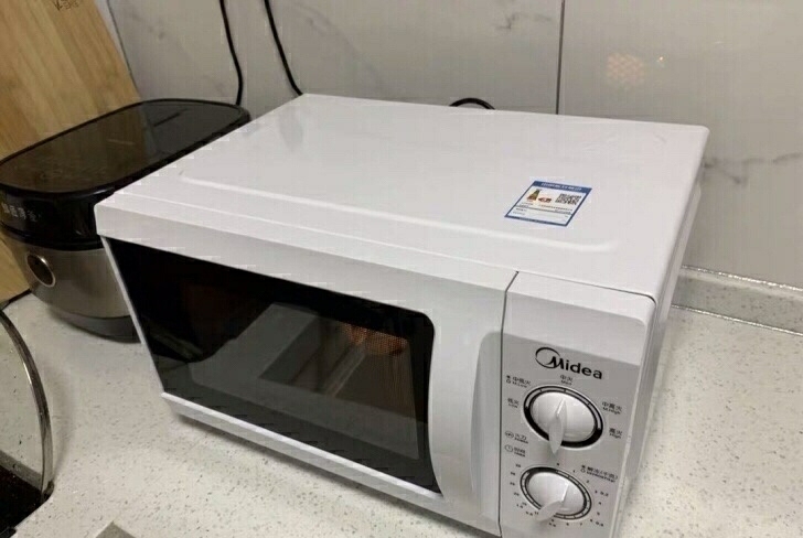 【全新现货2件】美的微波炉家用转盘机械式多...