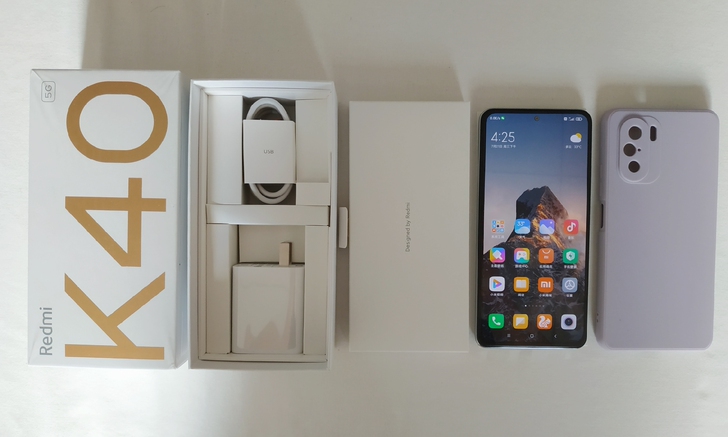 红米K40，8+128，包装配件齐全，6月...