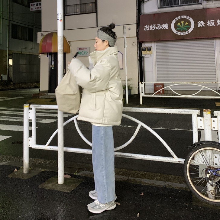 荒荒家复古牛仔裤女直筒宽松2020新款裤子...