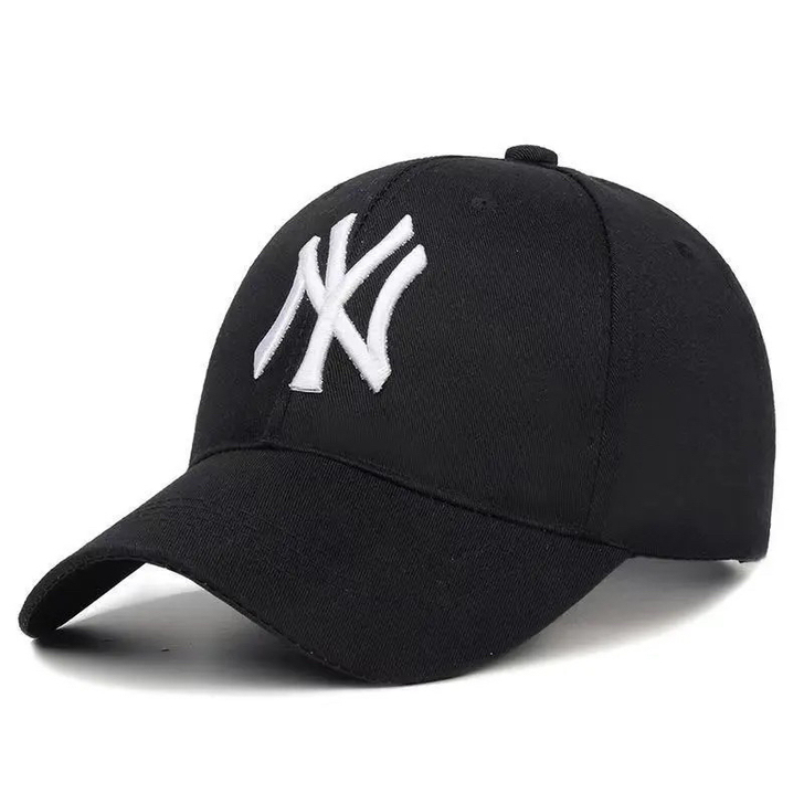 帽子男女韩版NY鸭舌帽ins百搭休闲运动棒...