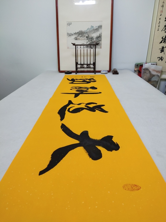 赵银国老师书法作品书房挂画亲笔纯手写，包邮...