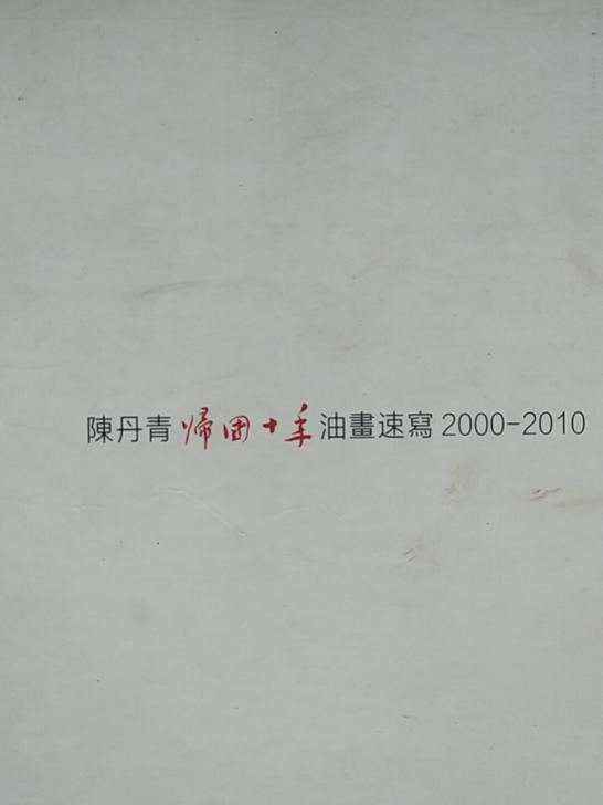 陈丹青老师归国十年油画速写,印刷精美。临摹...