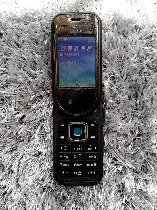 诺基亚7370手机接打电话正常，电池新电池...