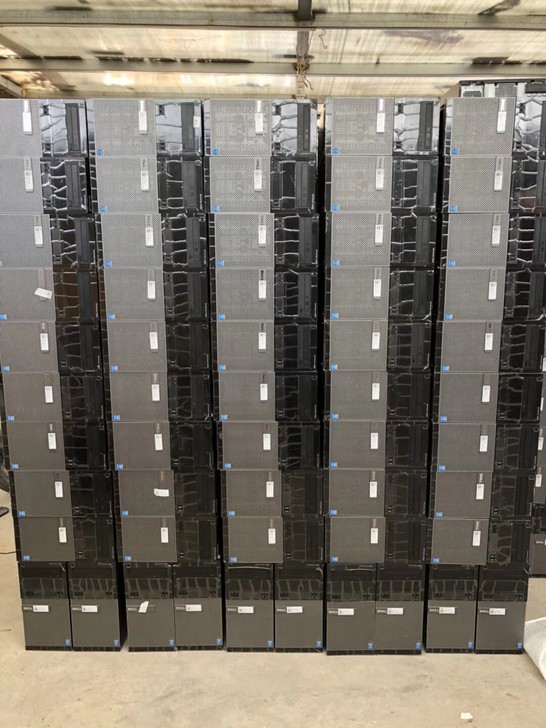 二手戴尔i7 i5 i3台式机电脑主机双核...