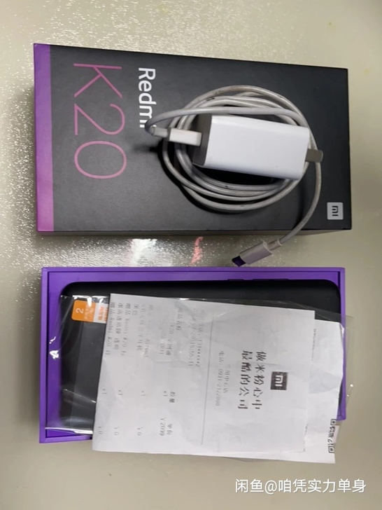 红米k20 6+128黑色，19年7月购入...