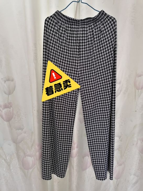 这条裤子很时尚滴穿着凉快布料丝滑想要的私我...