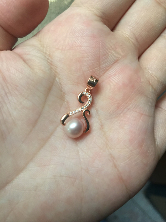 手工Diy，珍珠是直播开蚌买的，配饰925...
