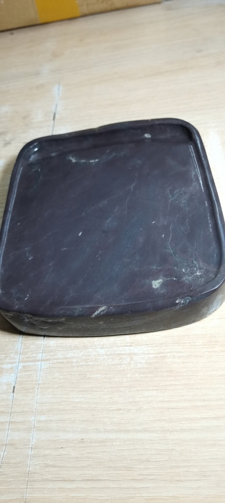 端砚麻子坑，实用素砚，天青麻子，湛蓝通透，...