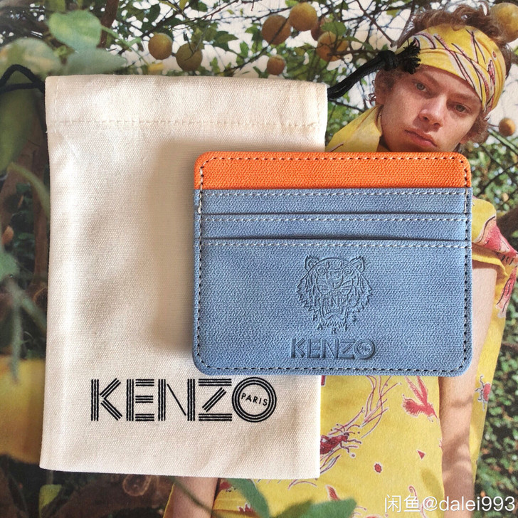 kenzo 高田贤三 老虎头卡包 钱包