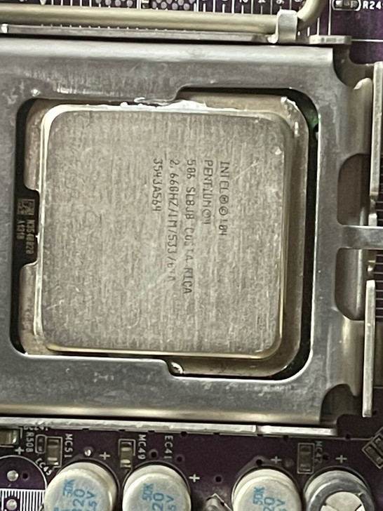 英特尔奔腾四 p4  老电脑cpu 拆机件...