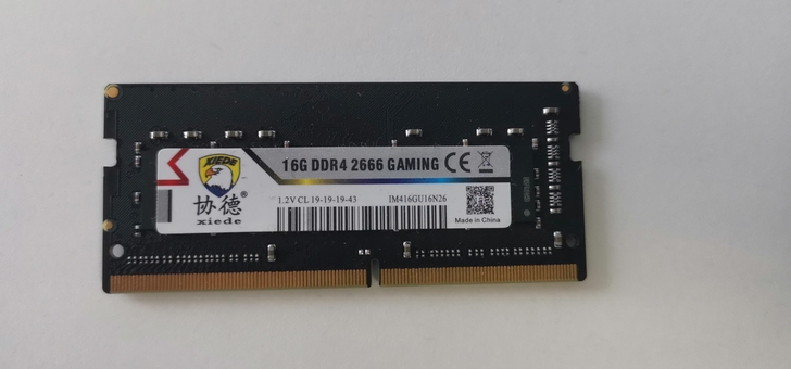 笔记本内存16g2666，换电脑了出掉多余...