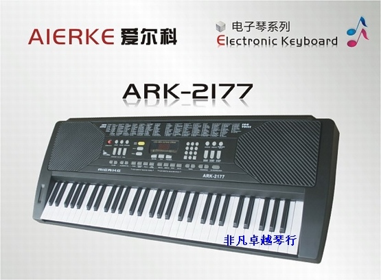 9成新 爱尔科2177 电子琴 ARK-2...