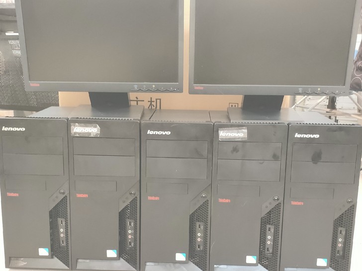 急售二手联想9成新台式电脑主机i3i5四核...