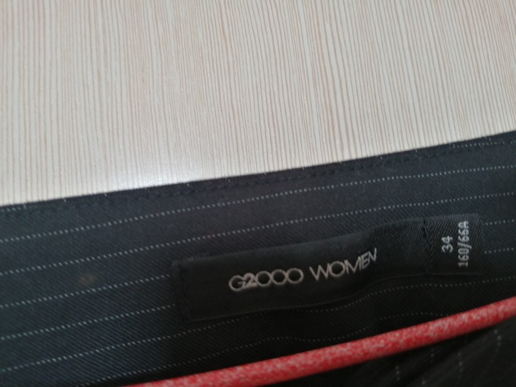 G2000西裤 洗过没穿过