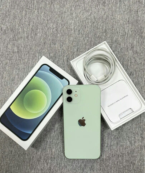 苹果12 绿色 128g手机原装正品无锁i...
