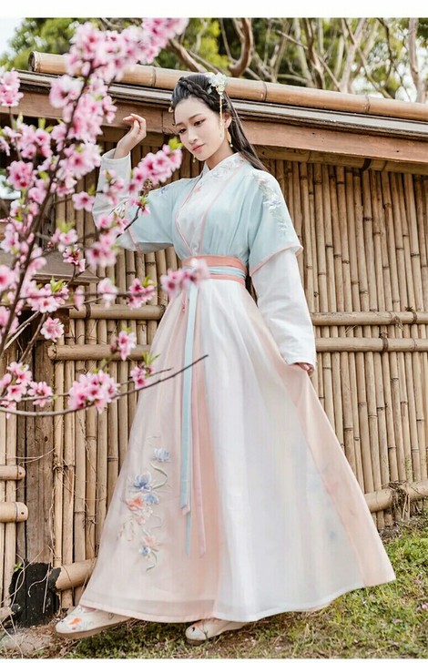 重回汉唐汉服千枝整套
