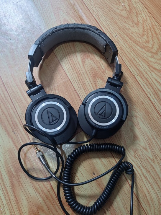 ath铁三角ATH-M50耳机头戴式监听耳...