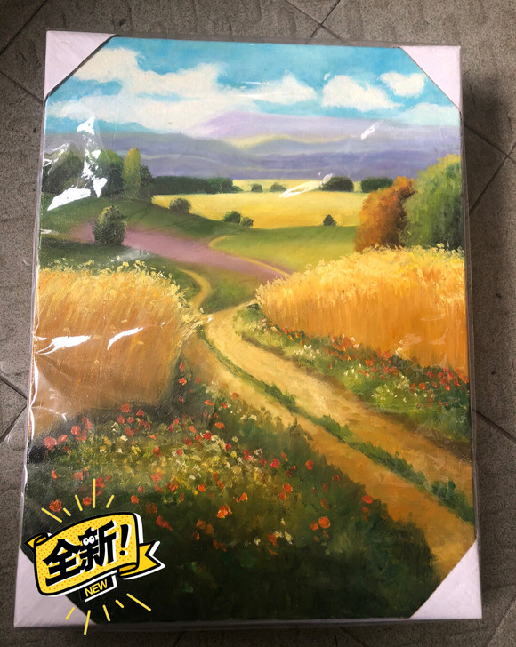 纯手绘油画作品