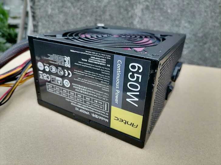 包邮  安钛克额定650w  台式机电脑电...