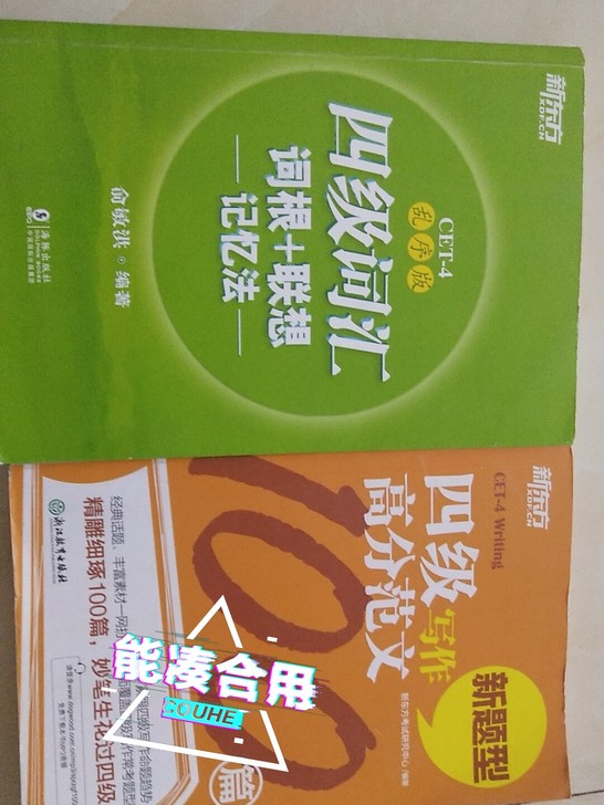 毕业处理闲置书，四级词汇，JD正版，少量字...