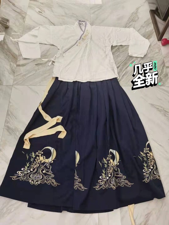 重回汉唐汉服女中国风只穿过一次，尺码170