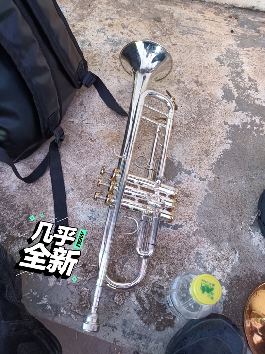 自用的做乐队好能手。镀银小号一个。因为转行...