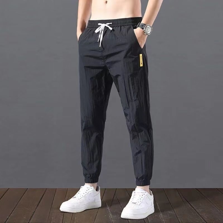 【服装店不干了，包邮】夏季冰丝裤子男超薄韩...