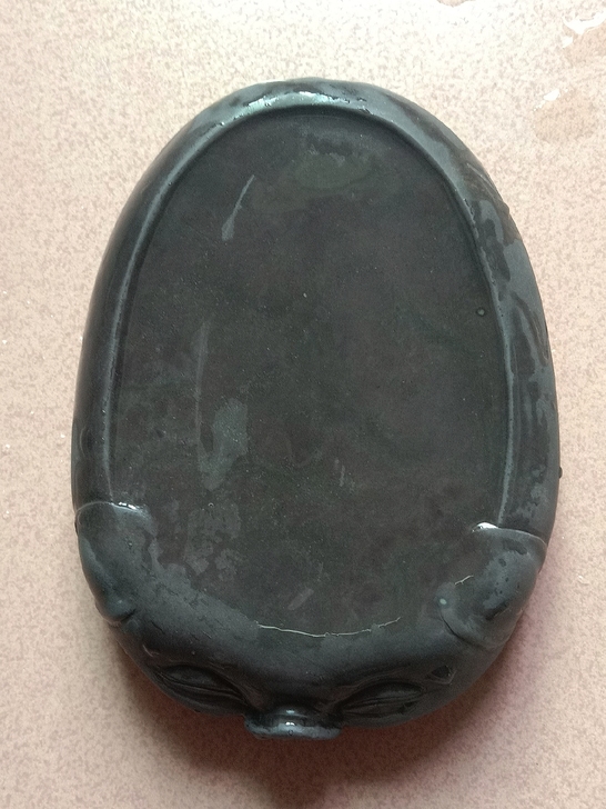 端砚    尺寸:12.5ⅹ9.2ⅹ3cm