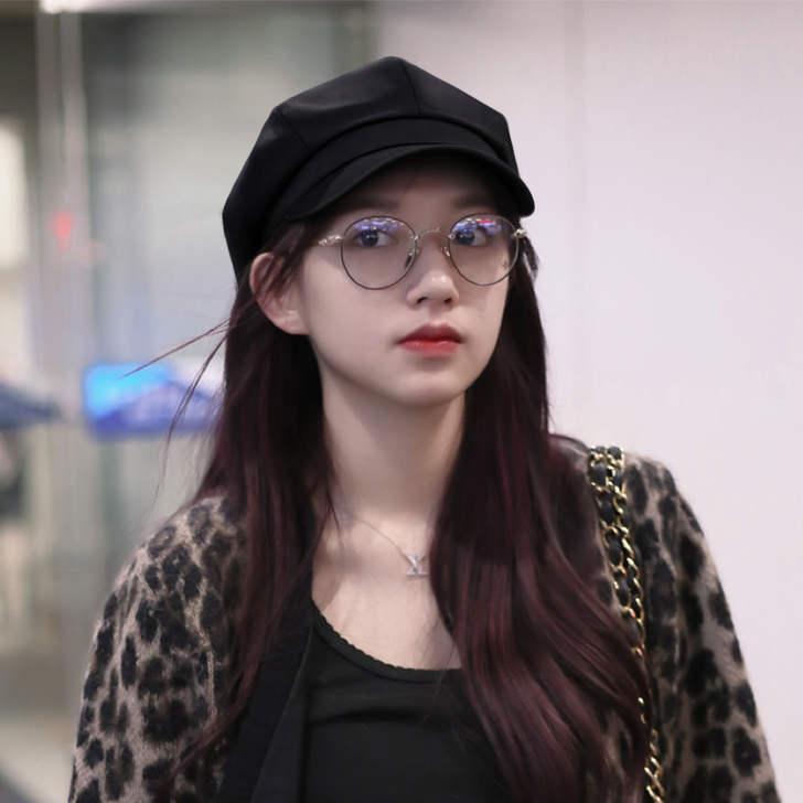 ins八角帽女春秋贝雷帽韩版日系百搭英伦复...