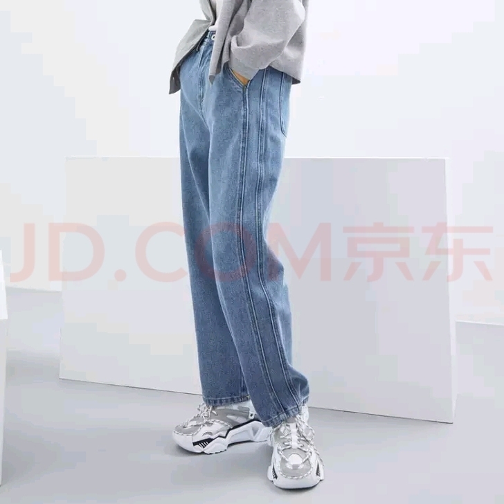 美特斯邦威 牛仔裤 L码