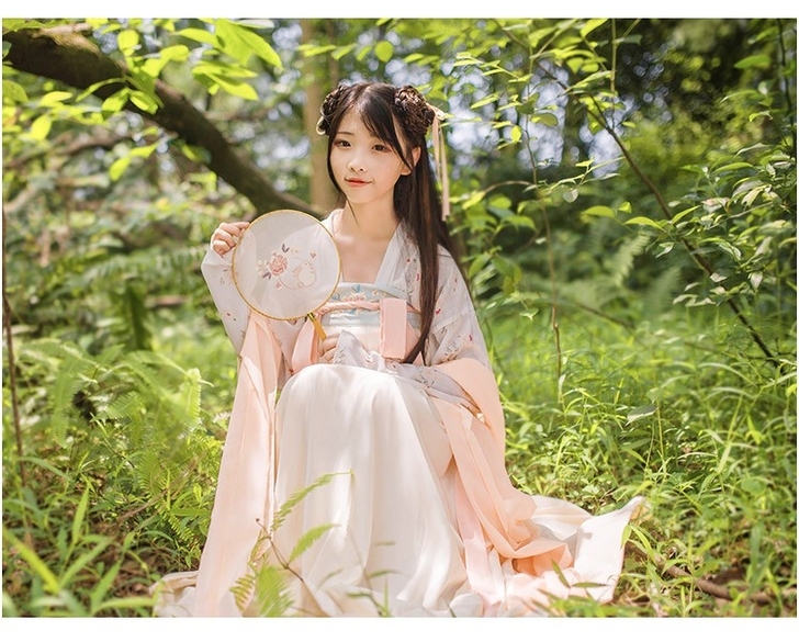 【退坑】汉服 汉尚华莲 - 微光 齐胸襦裙...