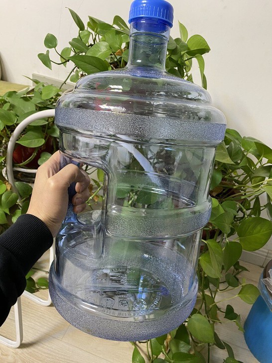 饮水机桶家用大容量手提式带盖桶装水桶家用储...