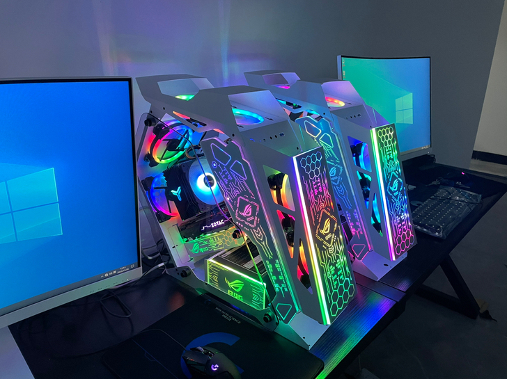 网吧倒闭 i5i7 电脑主机二手高配吃鸡游...
