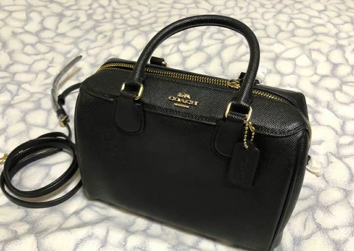 coach波士顿波图案小号蔻驰女包专柜正品...